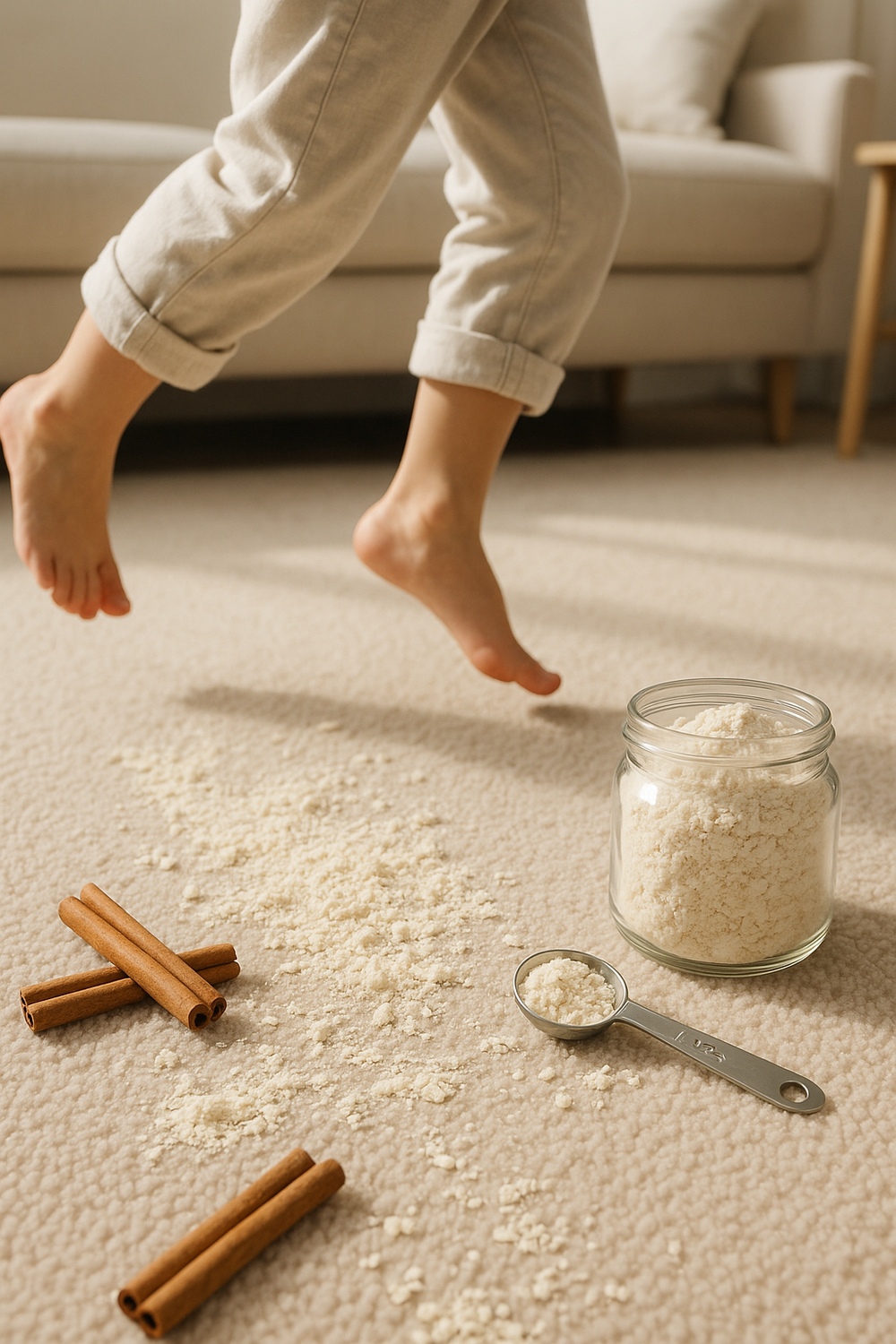 Oatmeal & Baking Soda Carpet Freshener